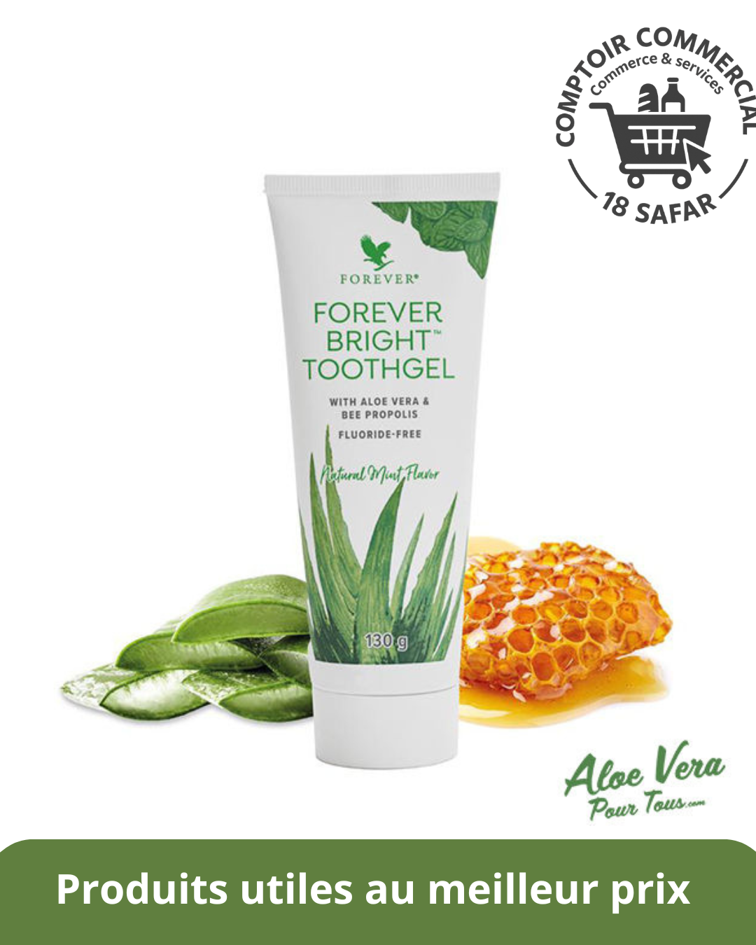 Dentfrice bright Aloe  Forever