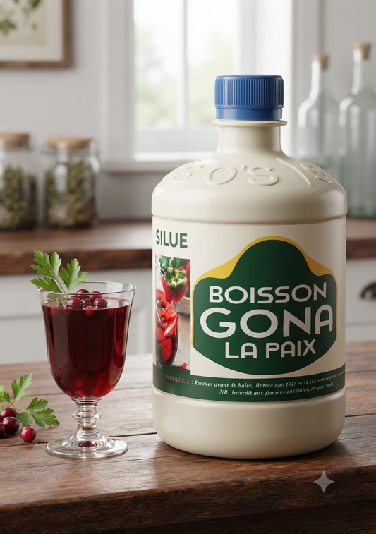 Boisson Tonifiante Gona La Paix - Élixir 100% Naturel (500ml)