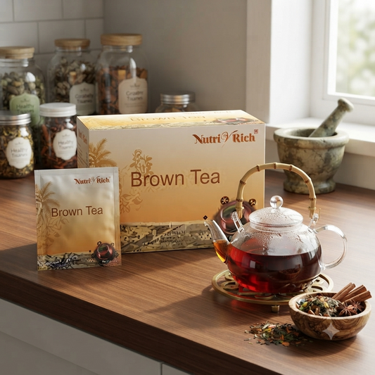Brown tea Longrich
