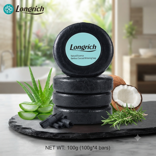 Savon au charbon de bambou longrich