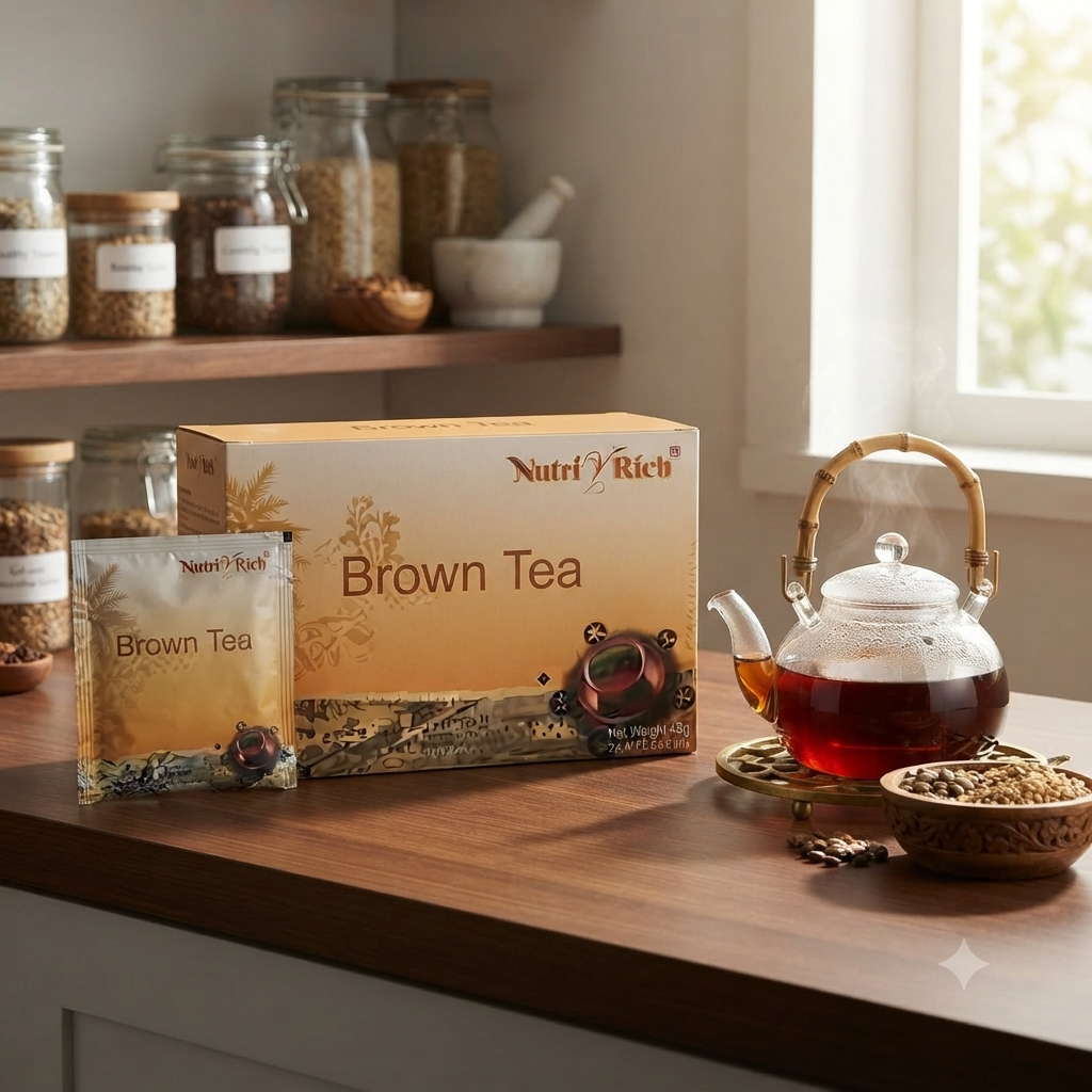 Brown tea Longrich