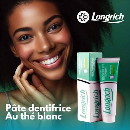 Pâte Dentifrice Longrich au Thé Blanc 100g