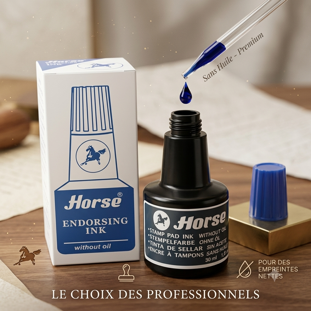 Encre tampon